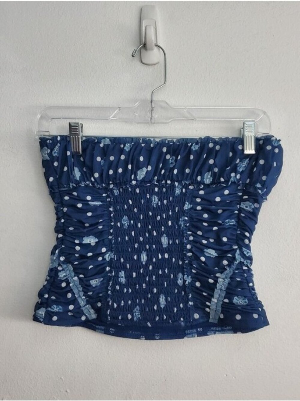 Free People Scottie Printed Tube- Blue - Medium - Picture 3 of 10